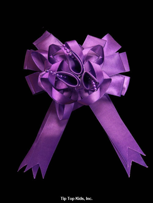 purple hair accessories