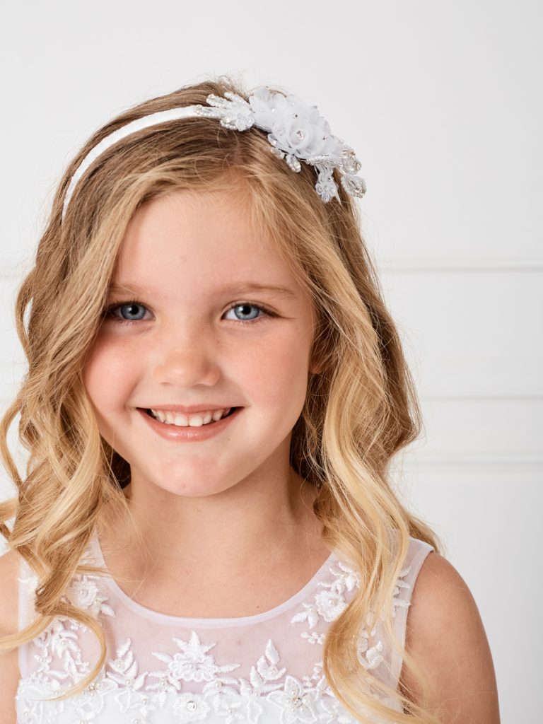 hair accessories for flower girl