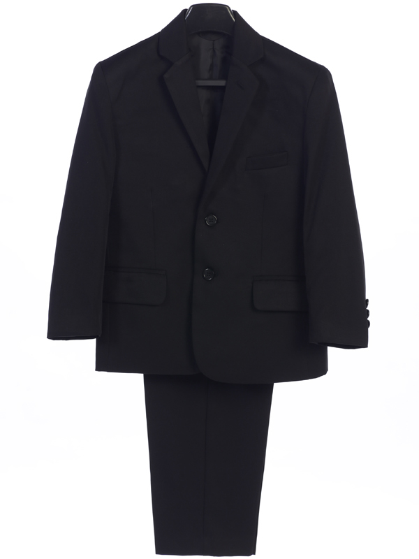 3580 Black — 3580D BLK Boys 2 piece suit - Jacket and pants - Suits