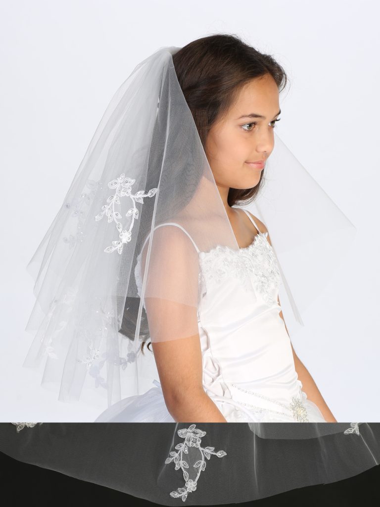 kids wedding veils
