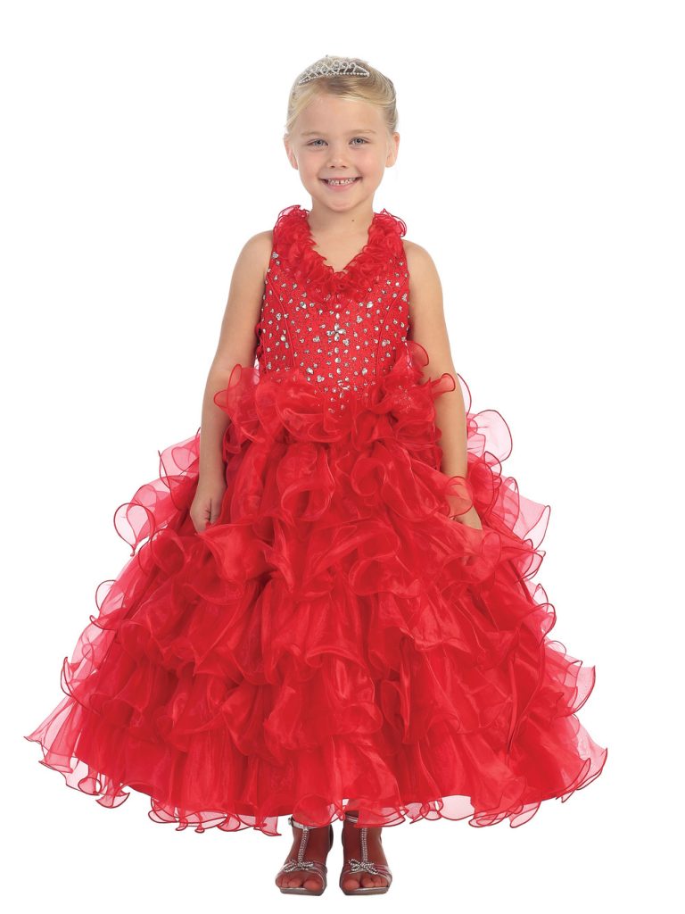 7006 1 — Girls Pageant Dresses