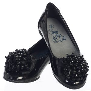 ANNAB BLACK — Flower Girl Shoes & Socks