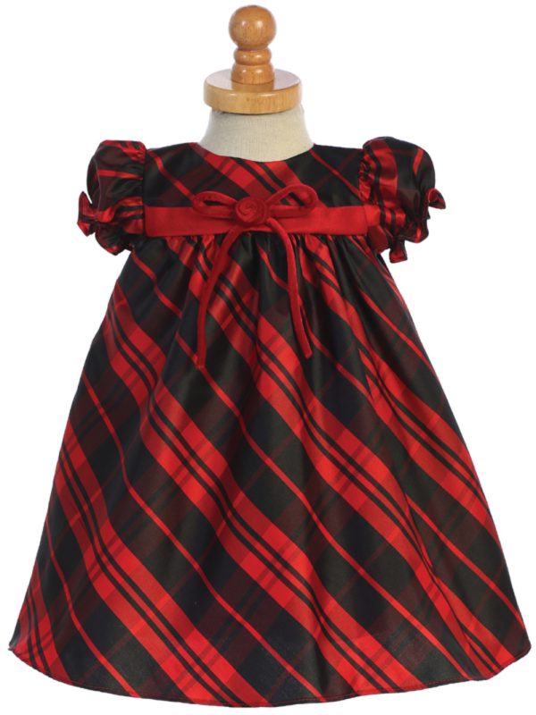 C537 Red 01 — C537 GRN Tafetta plaid - Brother & Sister
