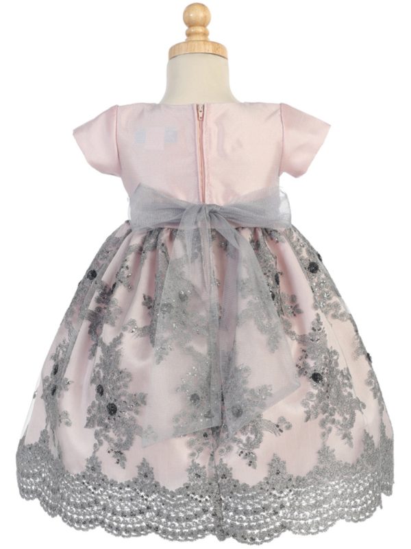 C992 Back — C992B PSI Tulle with embroidery & sequins - Girls