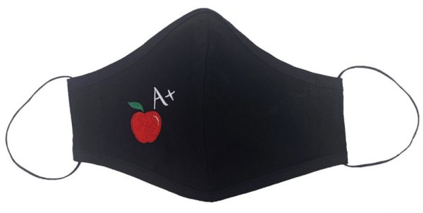 CM30 Apple full — CM30 APPLE Embroidered facemask - Everyday