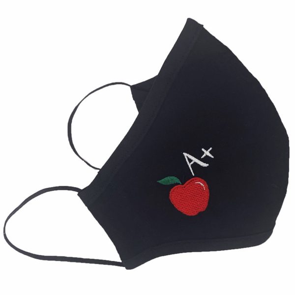 CM30 Apple2 — CM30 APPLE Embroidered facemask - Everyday