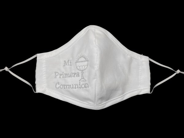 CM36 MPC FULL — CM36 MI PRIMERA COMMUNION Embroidered facemask - Religious