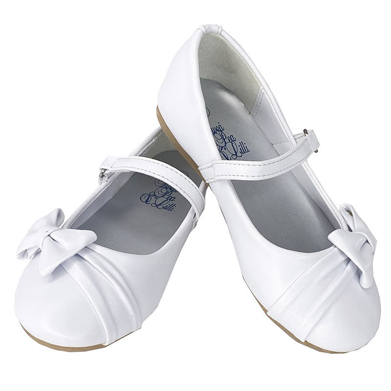 JuneA White — Flower Girl Shoes & Socks
