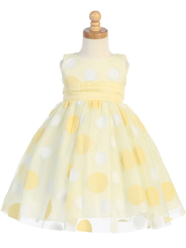 M680Y — M680A PIN Glittered polka-dot tulle - Spring