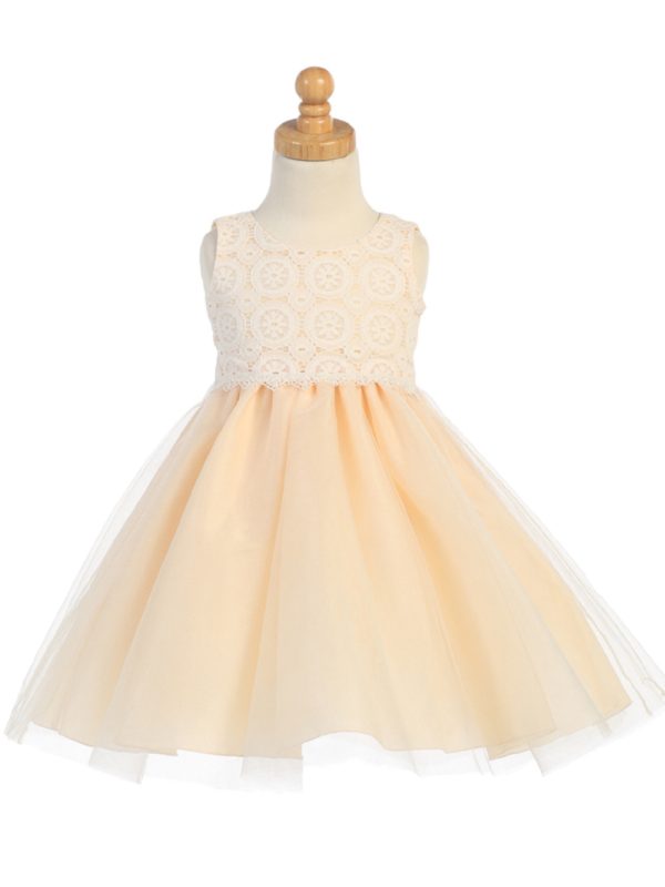 M718PEACH 01 — M718A IVO Lace & Tulle - Spring