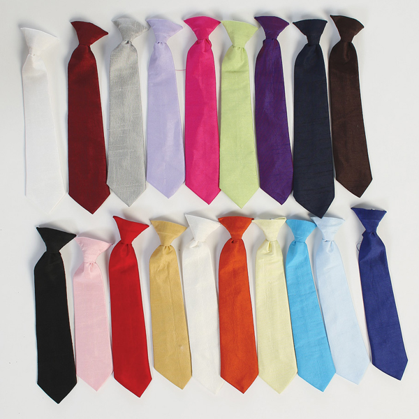 Neckties — NECKTIE AGR Poly silk clip-on necktie - Separates