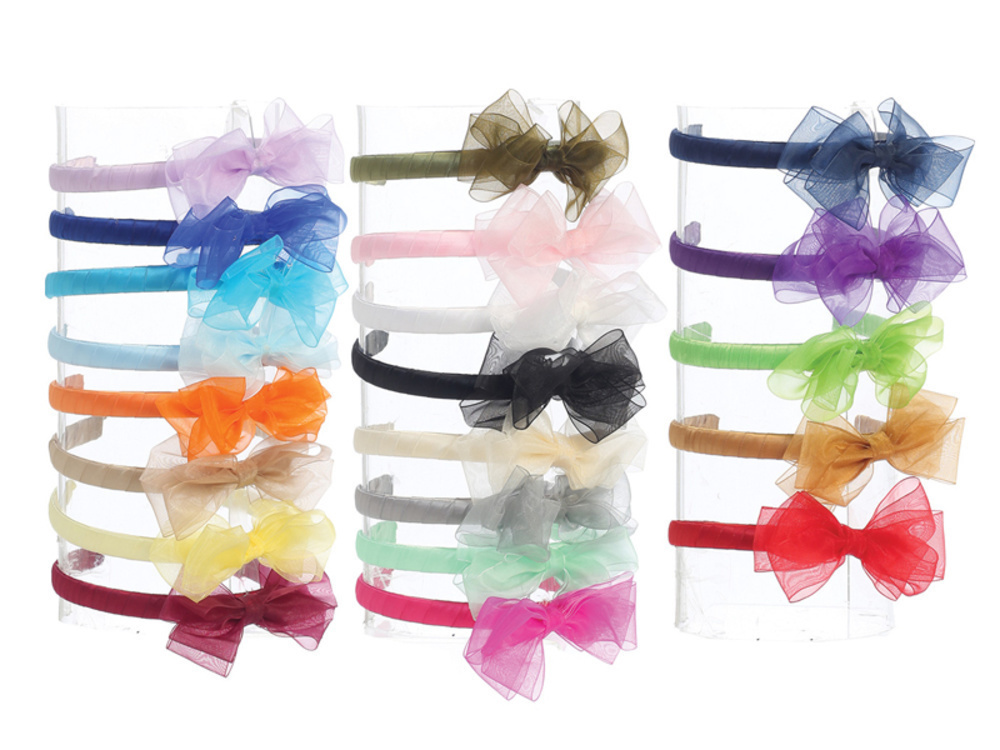 T 95MULTI — T-95 AGR Headband with organza bows - Hair Accessories