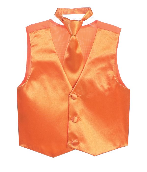 Vest Orange 01 — VEST--L AQUA VEST--L - Mens