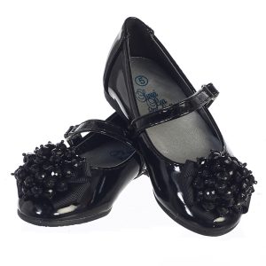 annaa black — Flower Girl Shoes & Socks