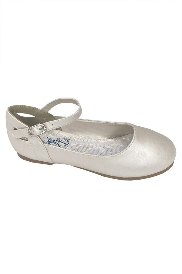 ELSA IV 1 — ELSA IVO Girls flat shoes with ankle strap